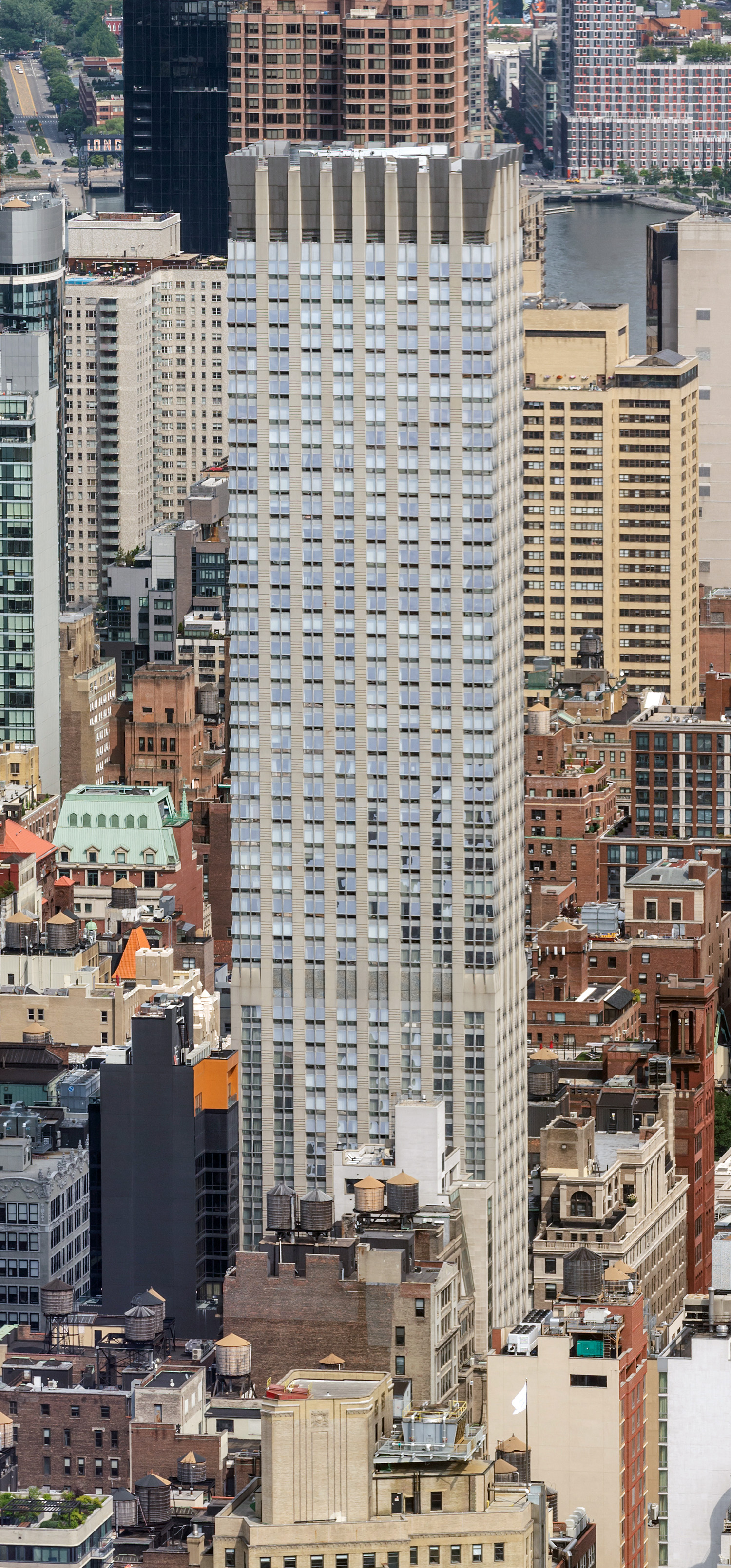 Langham Place, New York City - View from The Edge. © Mathias Beinling